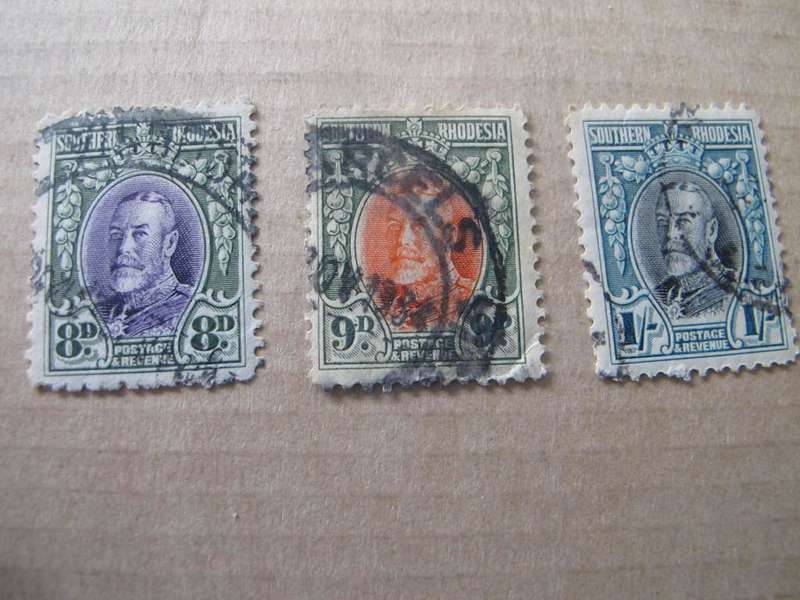 Southern Rhodesia - 1931 - Field Marshall - Part set Used